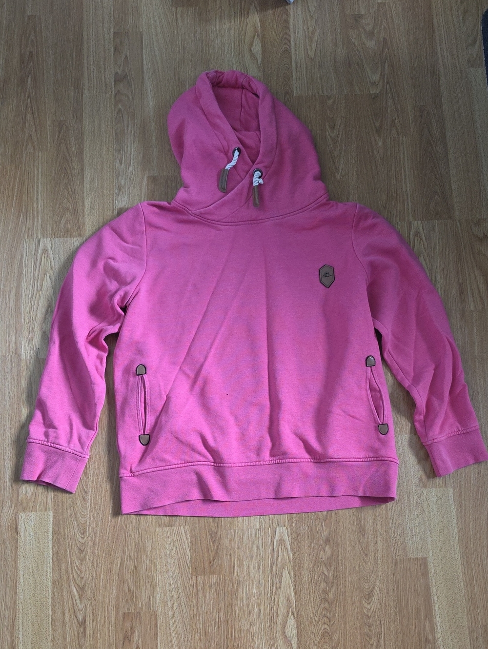 Kismet Pink Hooded Women's Sweater